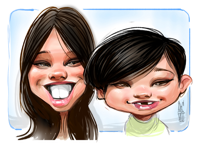 Studio caricatures and illustrations in Halifax