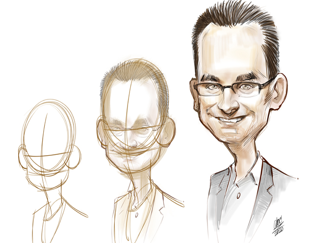 Studio caricatures and illustrations in Halifax