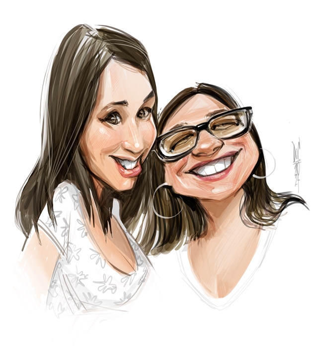 Studio caricatures and illustrations in Halifax