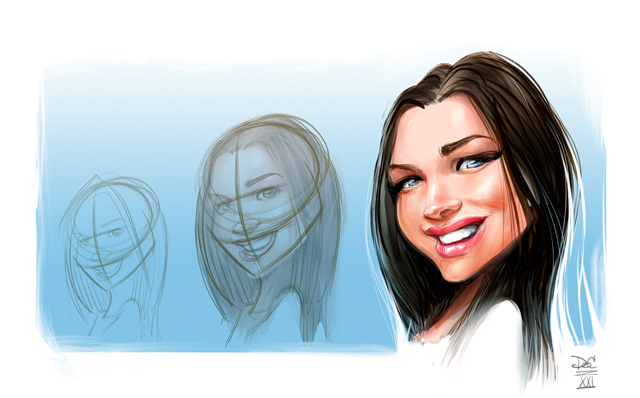Studio caricatures and illustrations in Halifax
