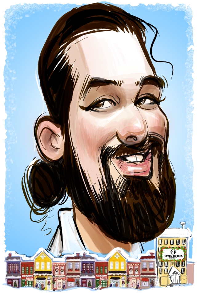 Studio caricatures and illustrations in Halifax