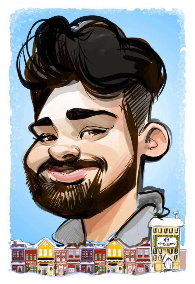 Studio caricatures and illustrations in Halifax