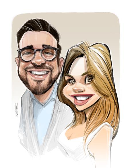 Studio caricatures and illustrations in Halifax