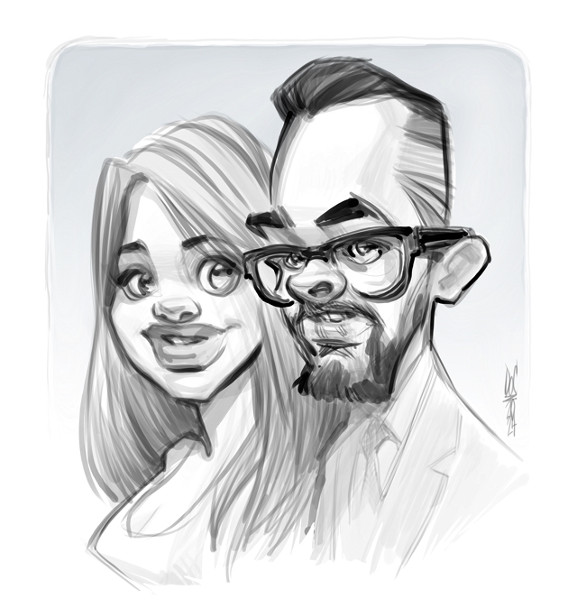 Studio caricatures and illustrations in Halifax