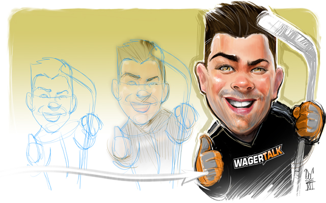 Studio caricatures and illustrations in Halifax