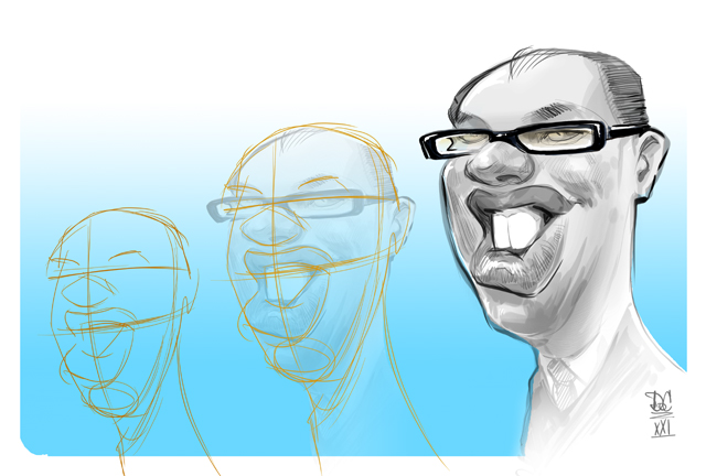 Studio caricatures and illustrations in Halifax