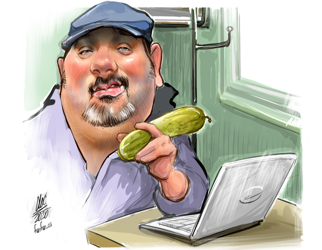 Studio caricatures and illustrations in Halifax