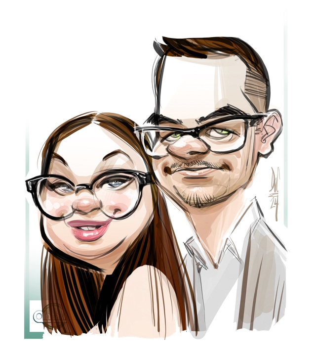 Studio caricatures and illustrations in Halifax