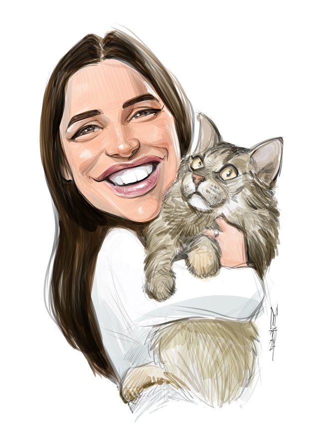 Studio caricatures and illustrations in Halifax