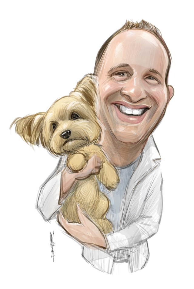 Studio caricatures and illustrations in Halifax