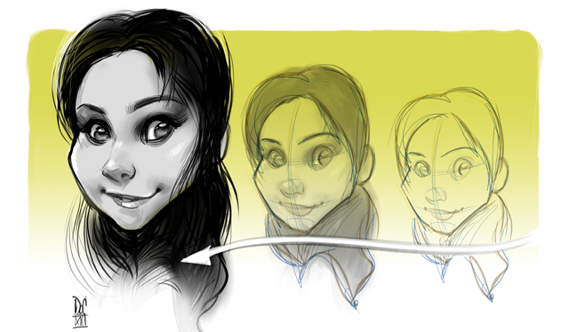 Studio caricatures and illustrations in Halifax